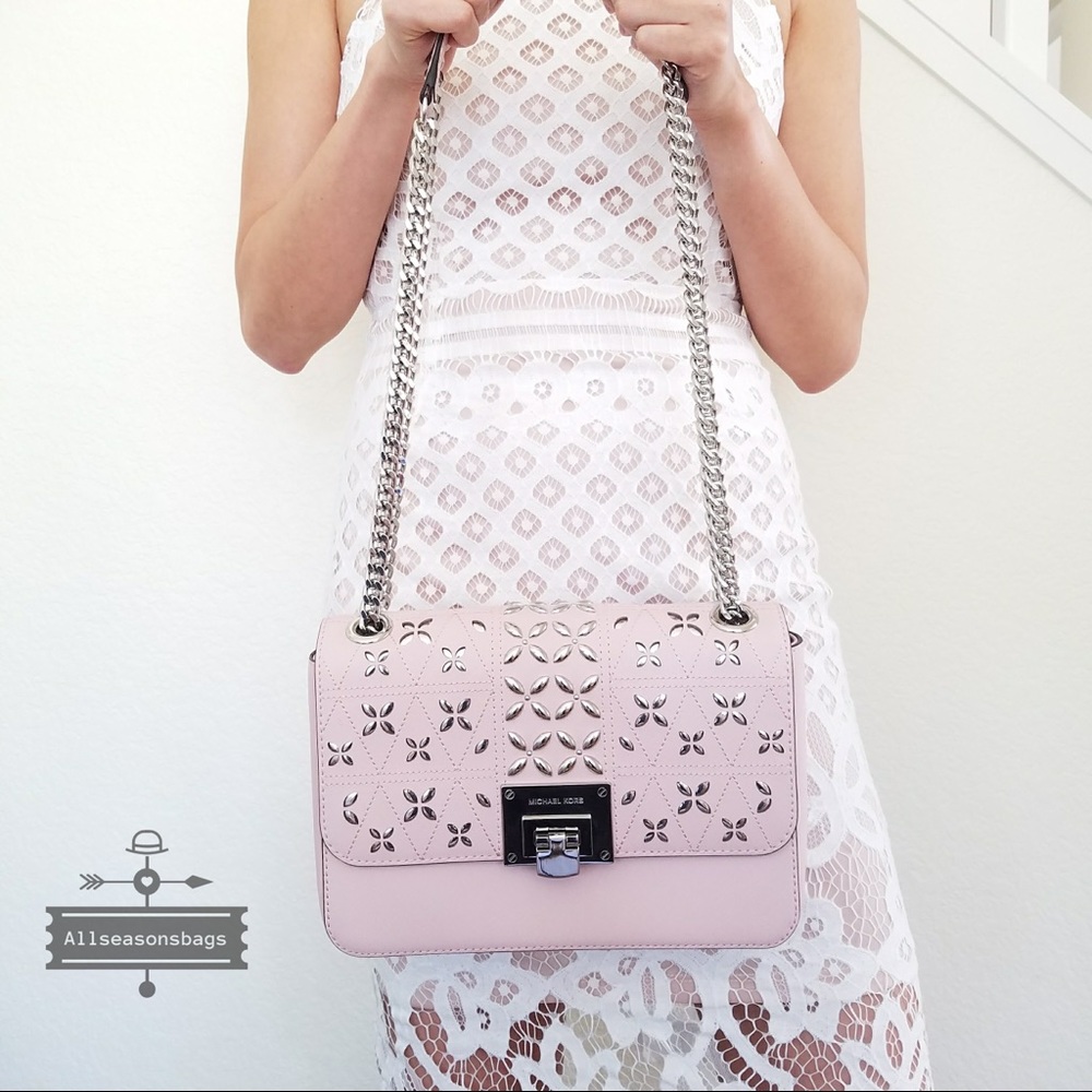 Michael Kors Medium Blossom Shoulder Crossbody NWT - Picture 7 of 8